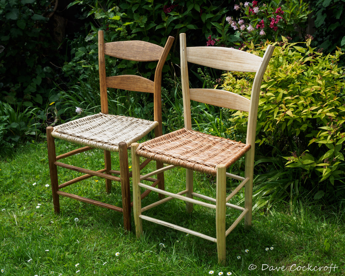 dinning chairs with willow seats