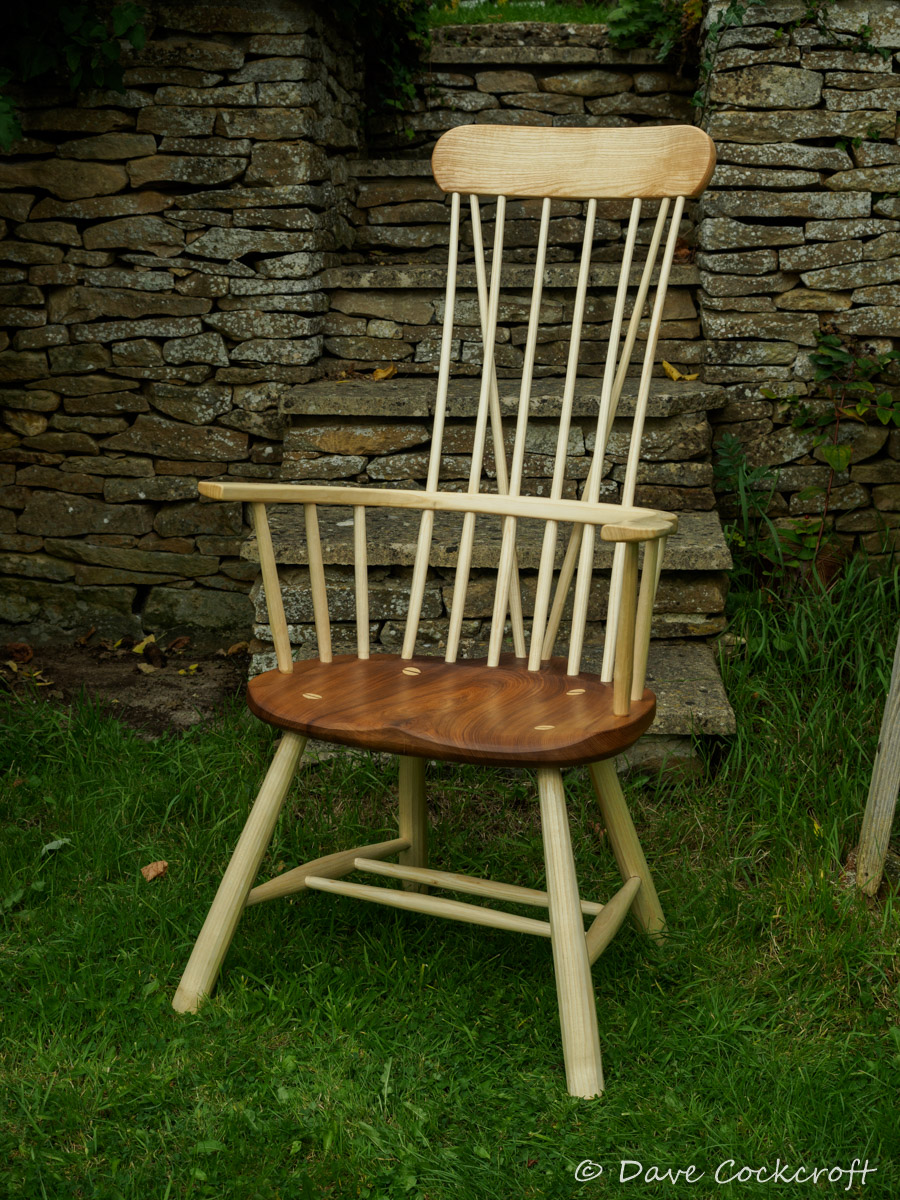 Welsh stick chair - the Llangrannog armchair